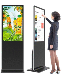 Portrait Digital Standee 43 Inch  Manufacturer in India – Elpro Technologies Bengaluru