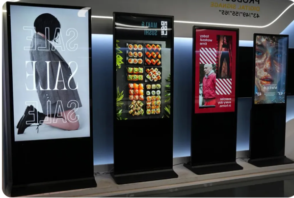 Portrait Digital Standee 43 Inch  Manufacturer in India – Elpro Technologies Bengaluru