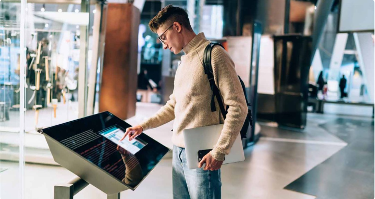 Touchscreen Kiosk & Display Solutions in India – Elpro Technologies Bengaluru